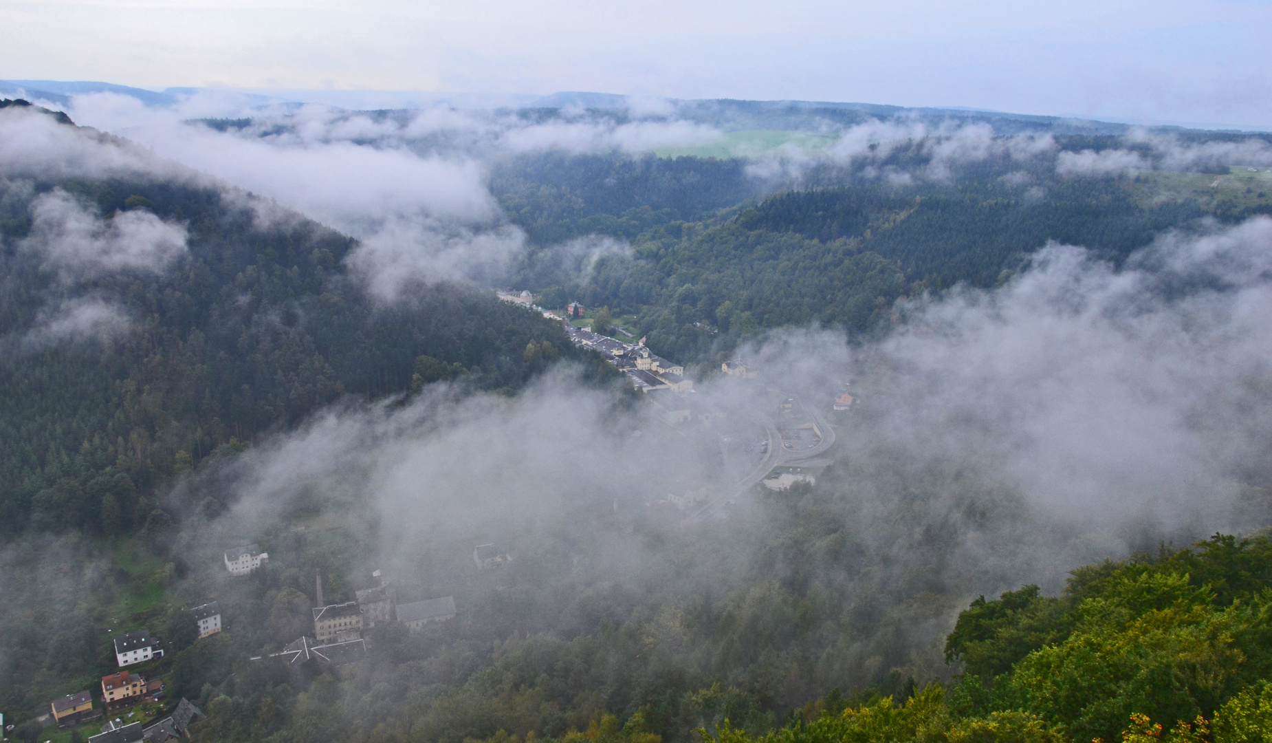 Blick von der Festung Königstein