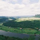 Blick von der festung Koenigstein