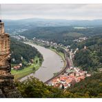 Blick von der Festung Königstein