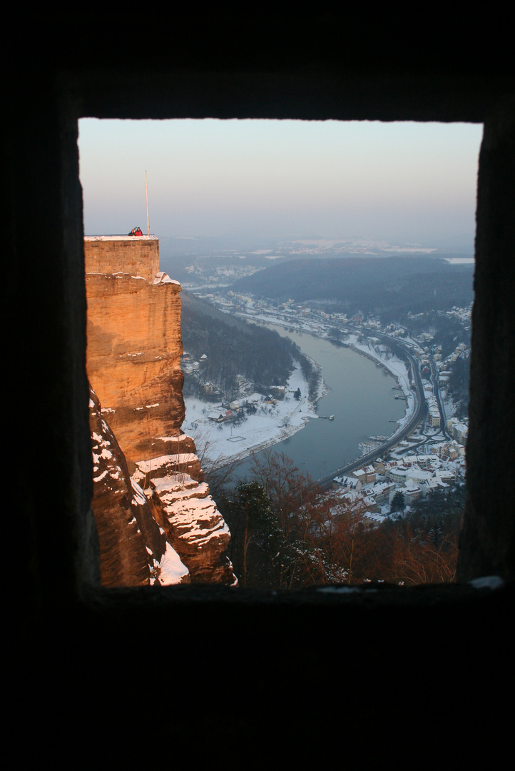 Blick von der Festung Königstein