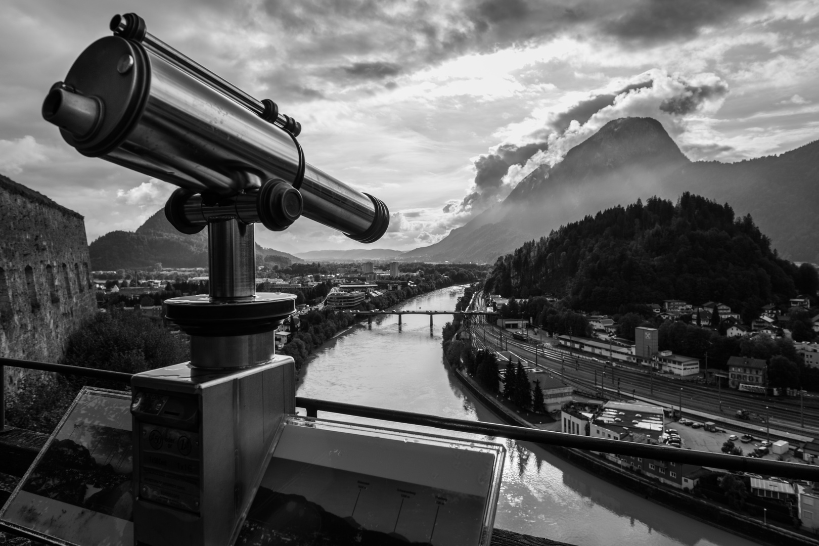 Blick von der Festung Kufstein