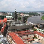 Blick von der Frauenkirche ...