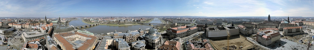 Blick von der Frauenkirche 360°