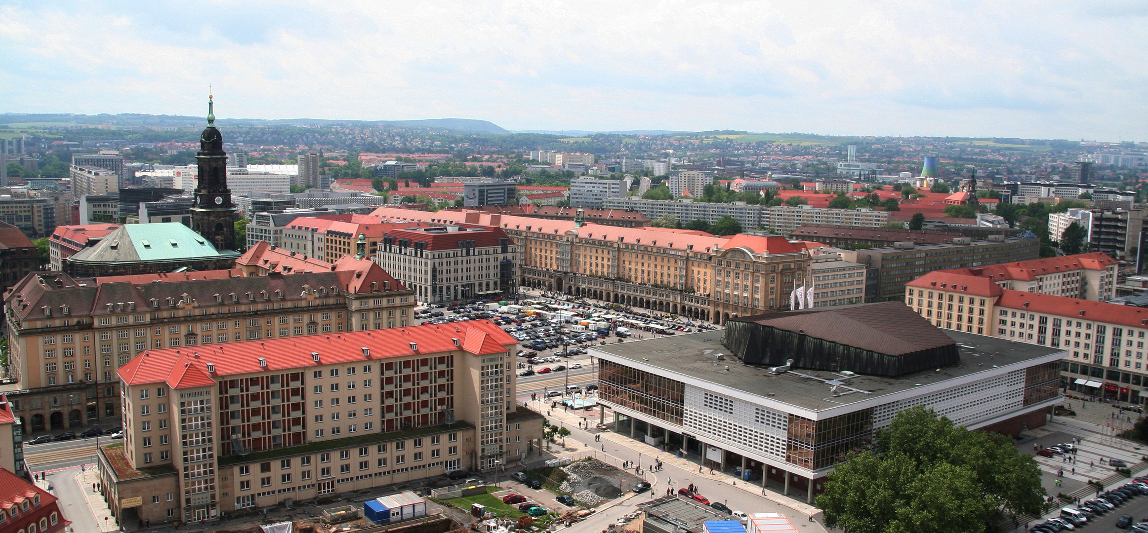 Blick von der Frauenkirche auf den ...