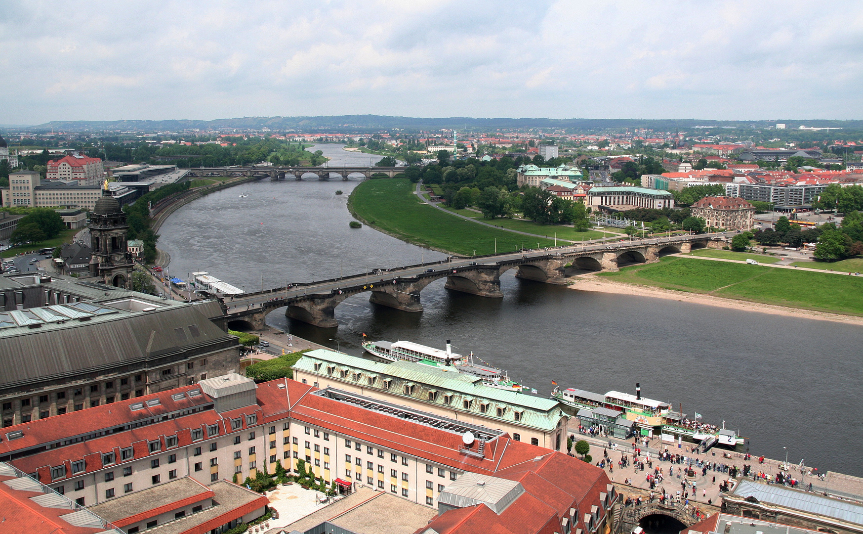 Blick von der Frauenkirche....