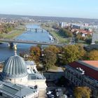 Blick von der Frauenkirche in Dresden