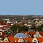 Blick von der Frauenkirche nach Südwesten in Dresden...