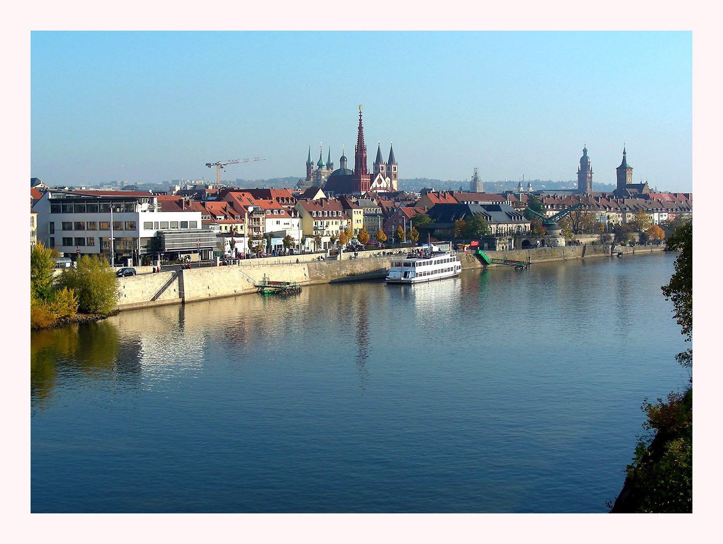 Blick von der Friedensbrücke