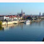 Blick von der Friedensbrücke