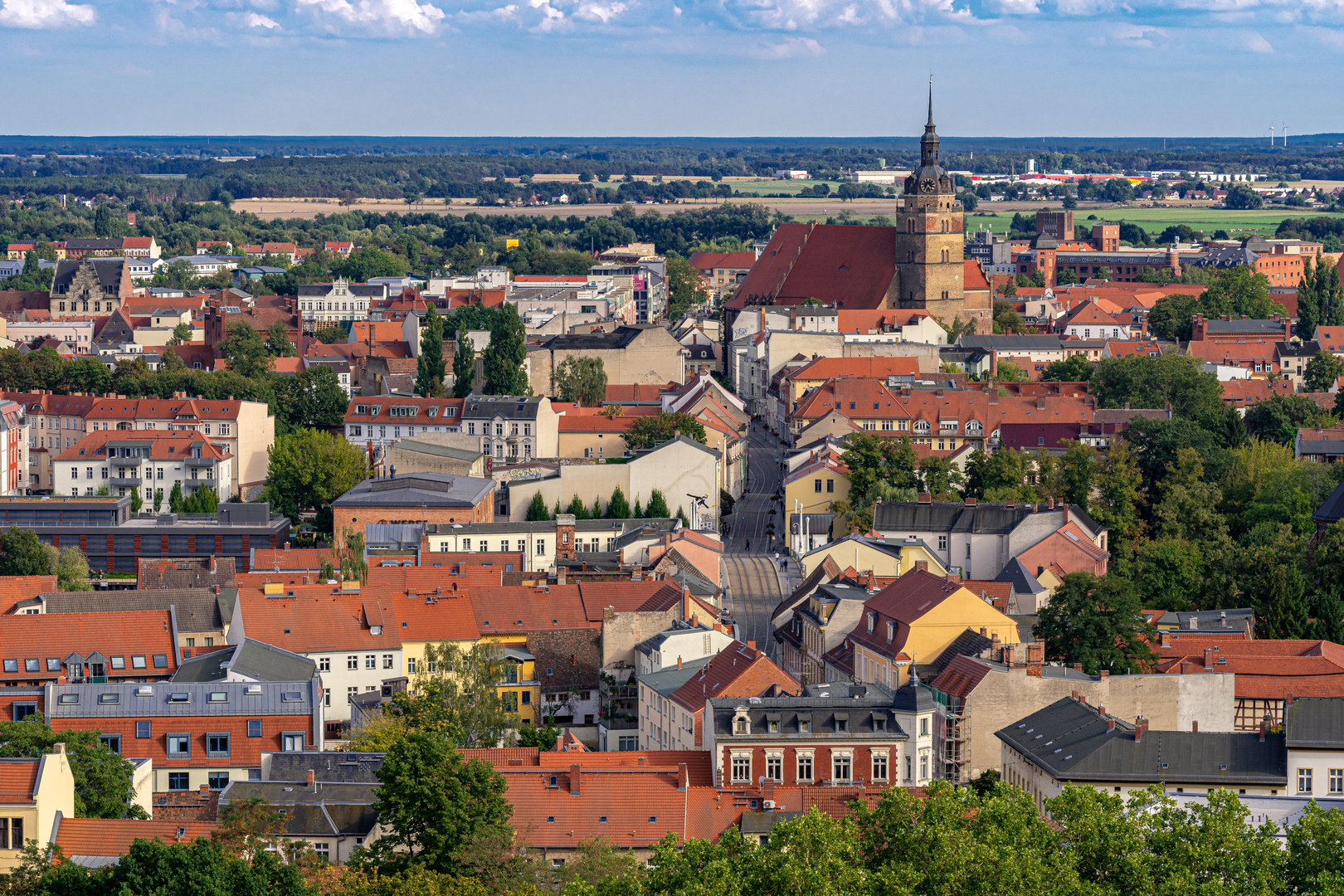 Blick von der Friedenswarte