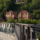 Blick von der Fußgängerbrücke