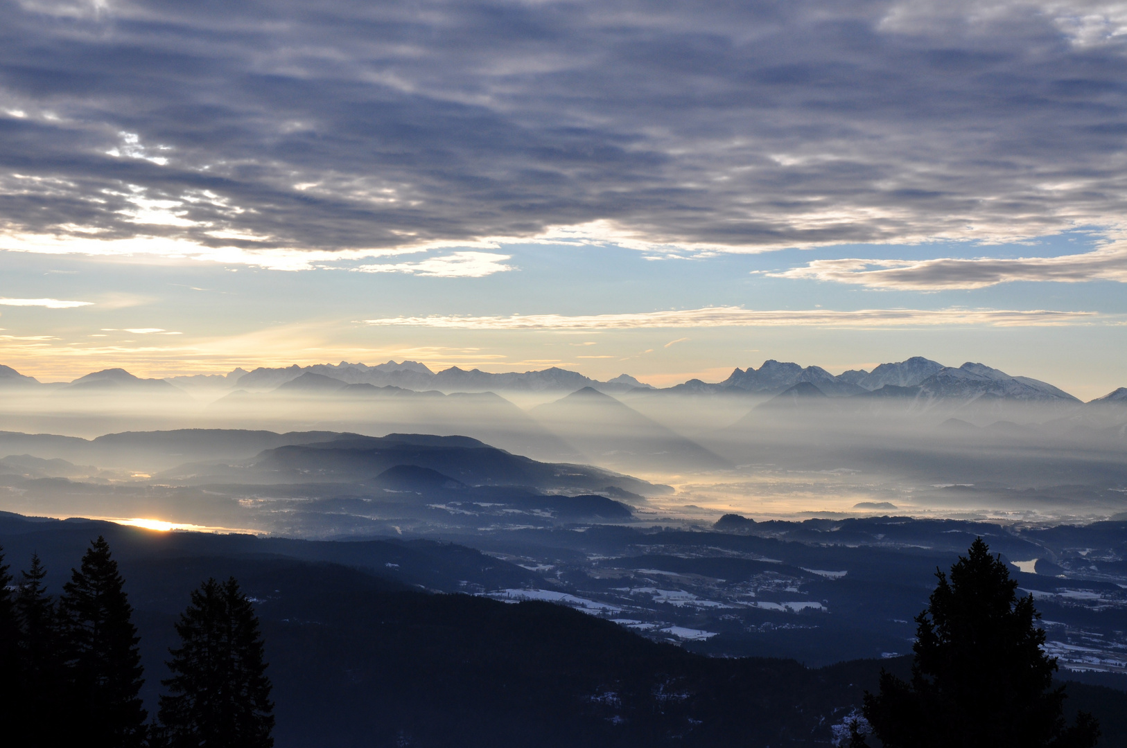 Blick von der Gerlitzen