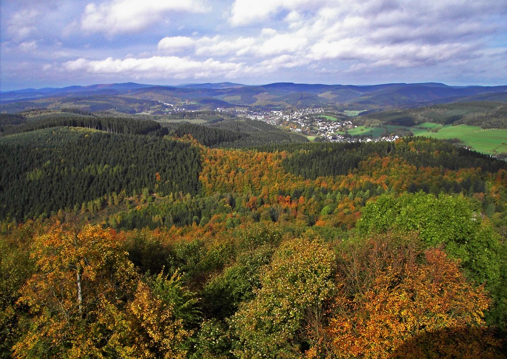 Blick von der Ginsburg