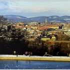 Blick von der Gloriette auf den Westen Wiens