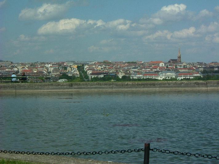 Blick von der Gloriette auf Wien