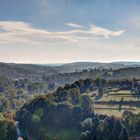 Blick von der Göltzschtalbrücke in Richtung Mylau