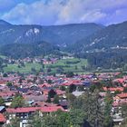  Blick von der Gondel auf Oberstdorf