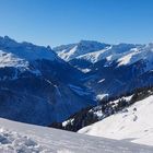 ...Blick von der Grasjochhütte ins Gargellener Tal...