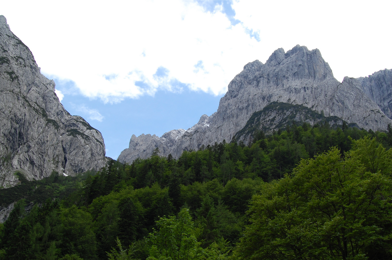 Blick von der Griesner Alm…