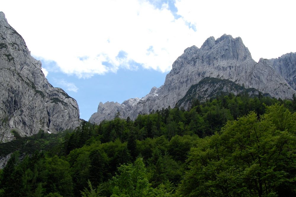 Blick von der Griesner Alm…