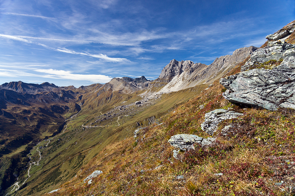 Blick von der Grübelspitze