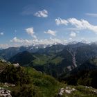 Blick von der Gurtisspitze Richtung Bludenz