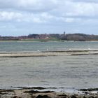 Blick von der Halbinsel Holnis/ Ostsee auf Braoger in Dänemark