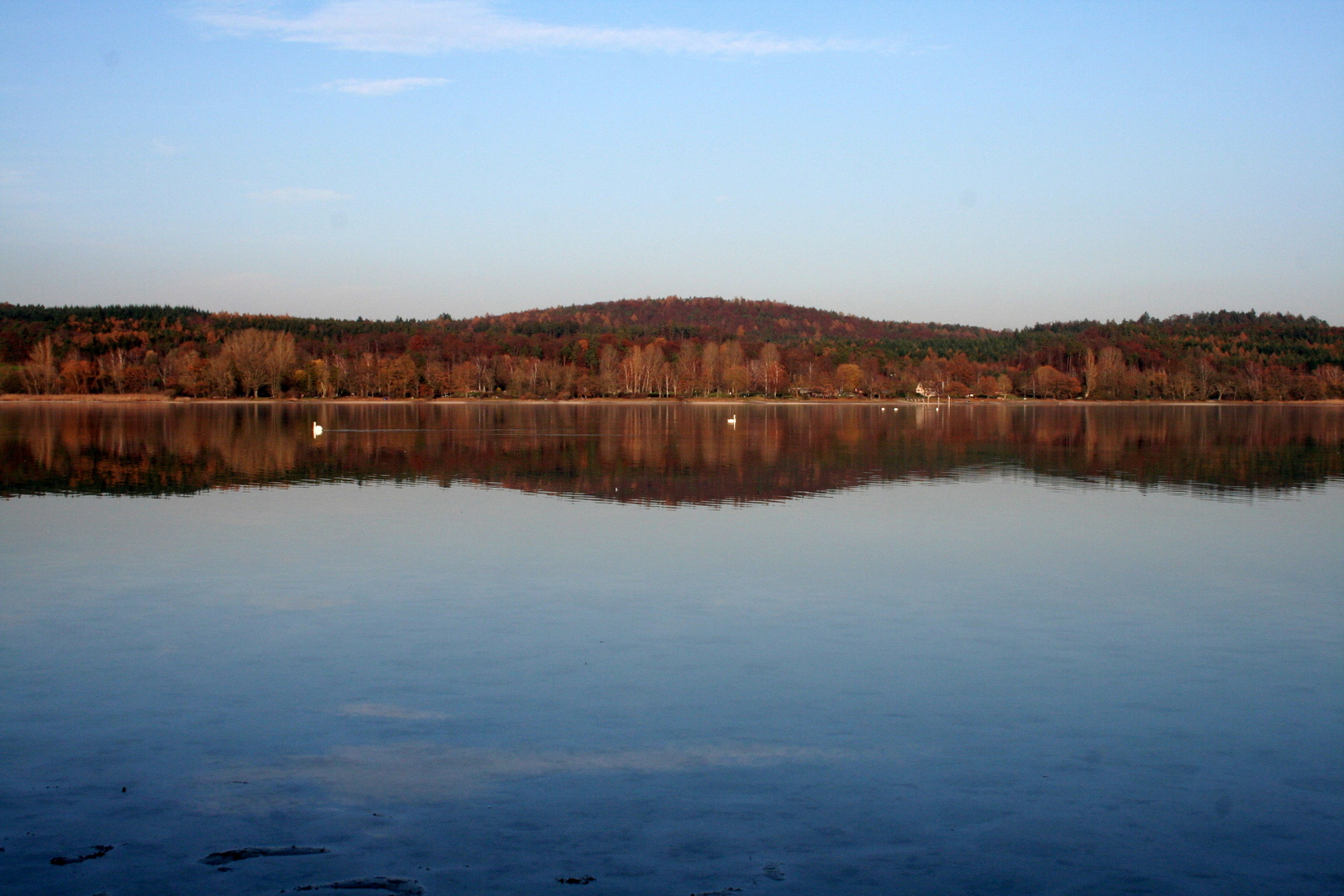 Blick von der Halbinsel Mettnau