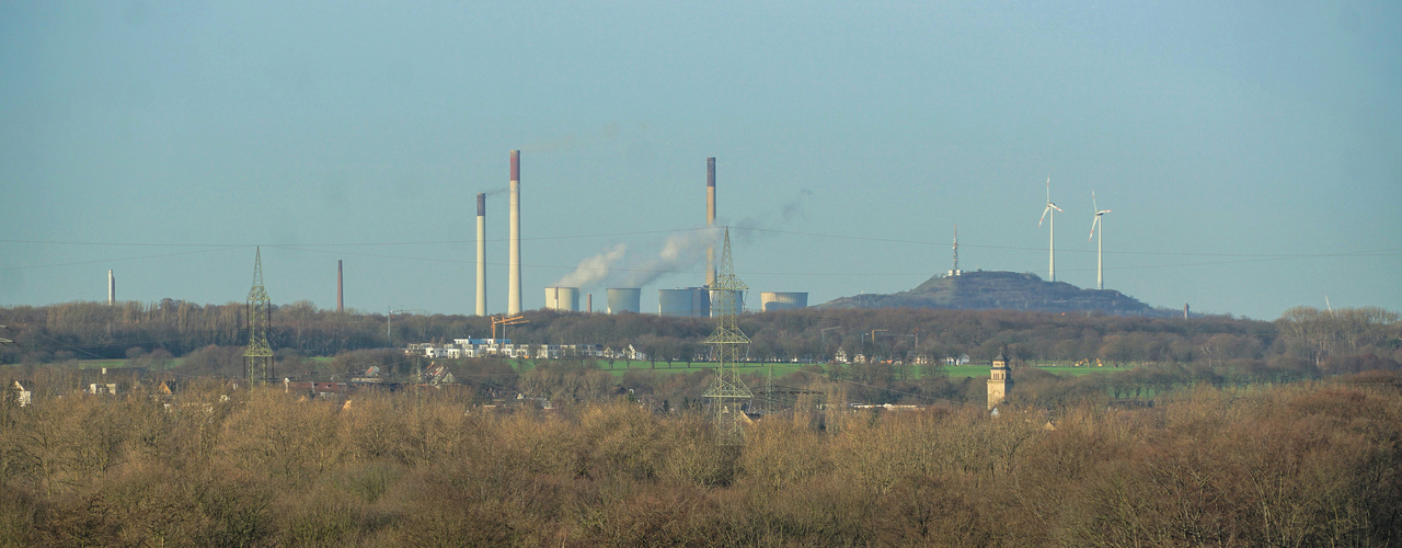 Blick von der Halde Hoheward