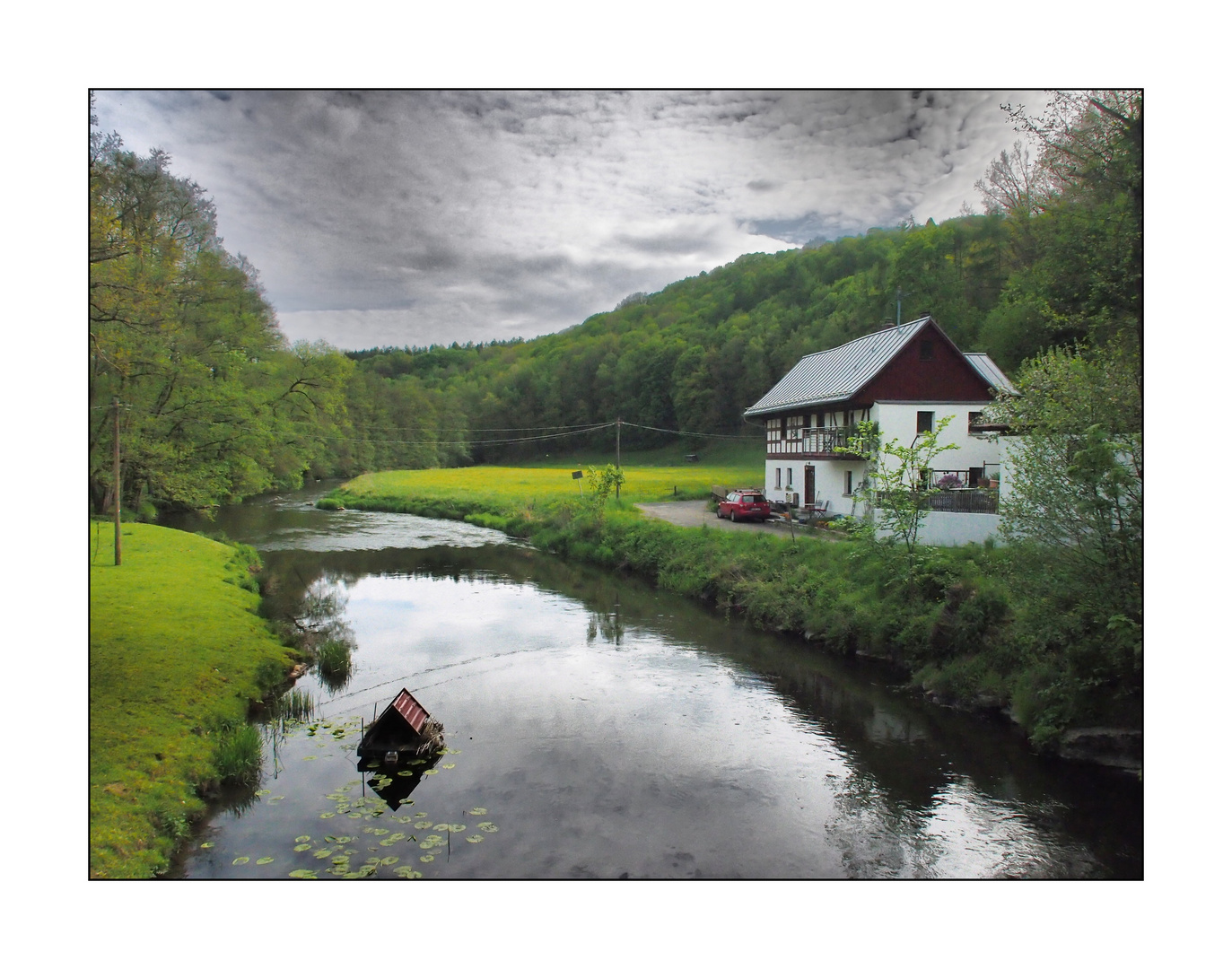 Blick von der Hammermühle ins Egertal