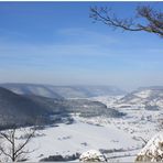 Blick von der Hausener Wand - Schwäbische Alb