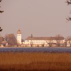 Blick von der Herreninsel zur Fraueninsel