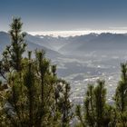 Blick von der Hinterhorn-Alm in`s Inntal