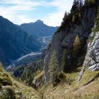 Blick von der Hochalmscharte ins Wimbachtal