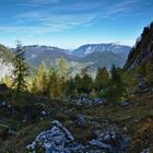 Blick von der Hochalmscharte zum Untersberg