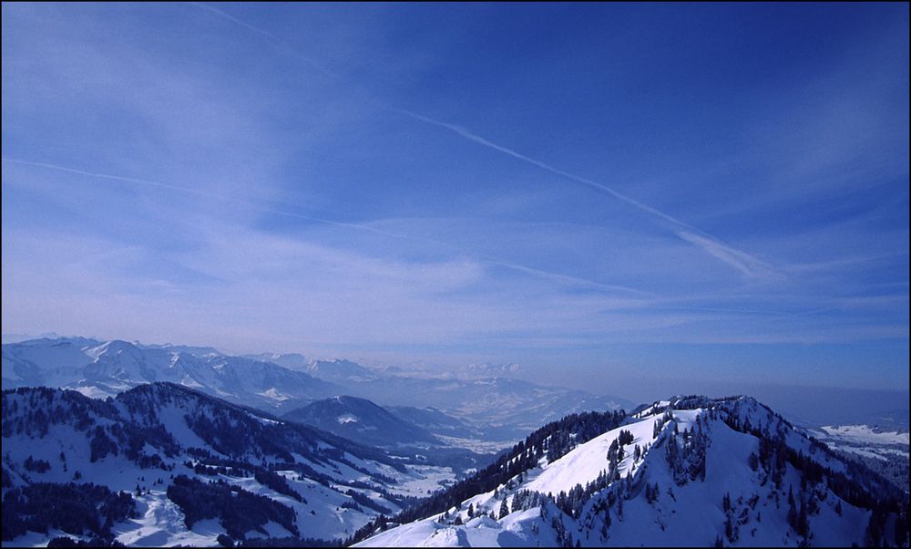 Blick von der Hochgratbahn