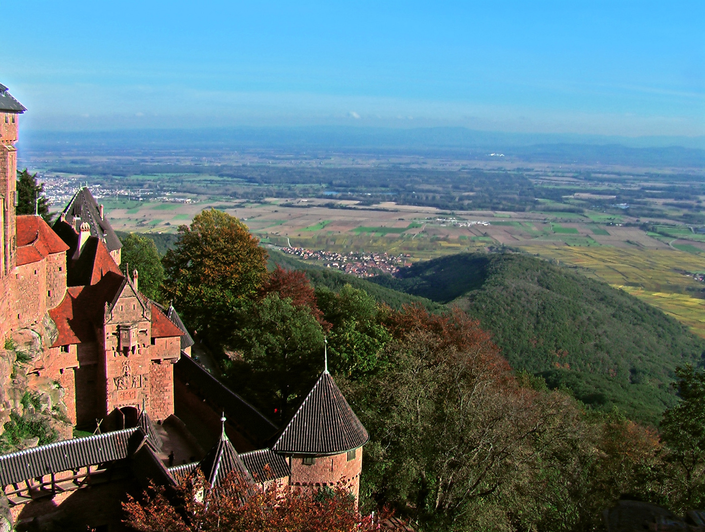 Blick von der Hochkönigsburg