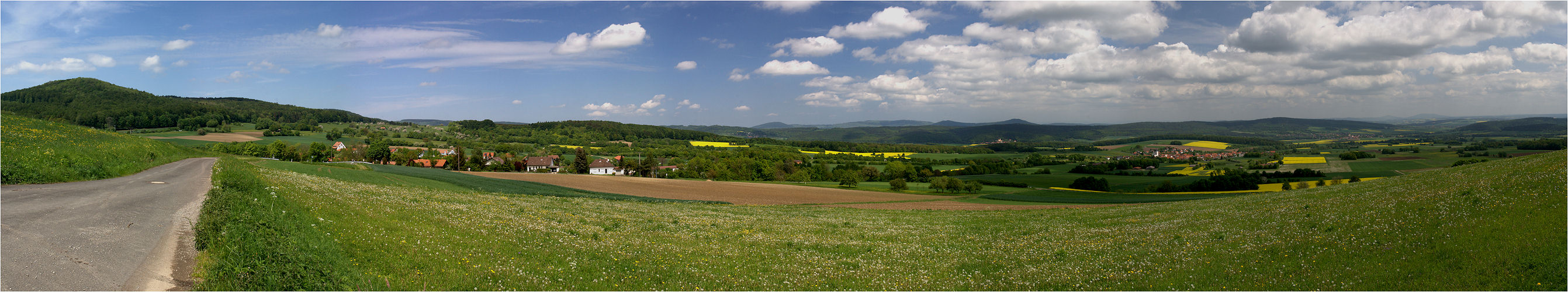 Blick von der Hochrhönstraße