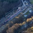 Blick von der Hockslay auf den Haltepunkt Kautenbach