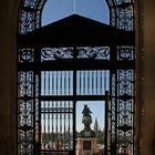 Blick von der Hofburg auf den Heldenplatz