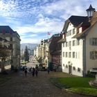 Blick von der Hofkirche ...