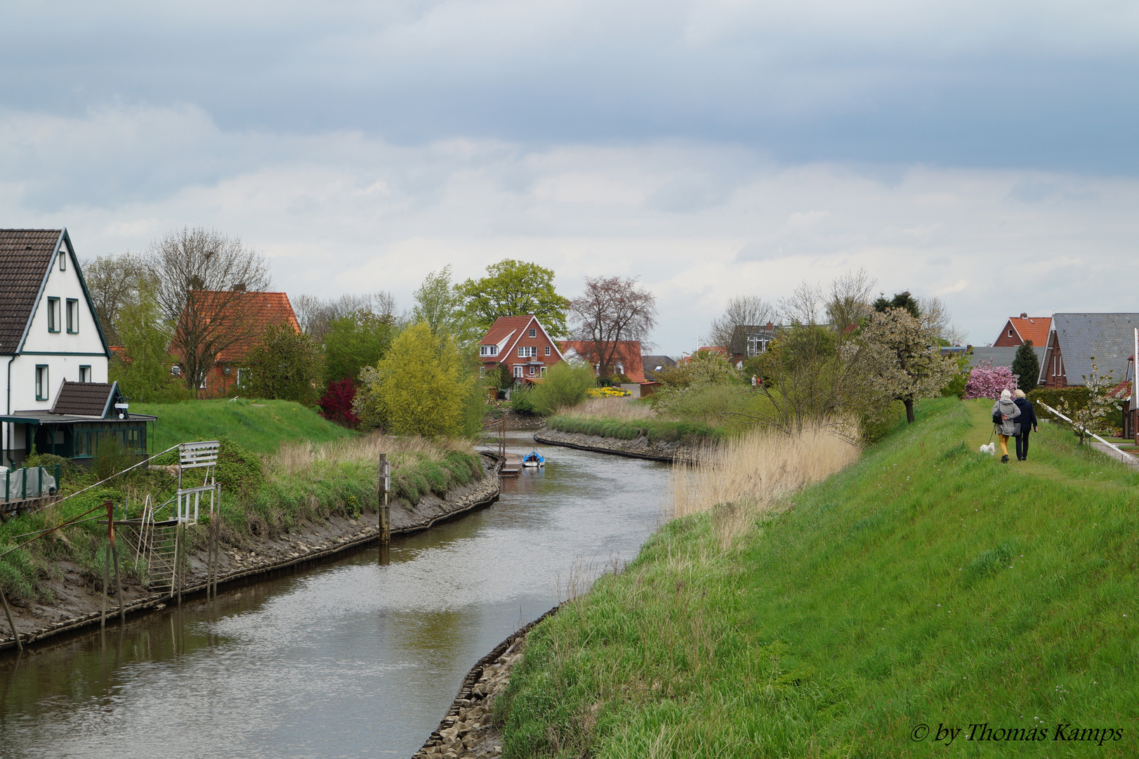 Blick von der Hogendiekbrücke