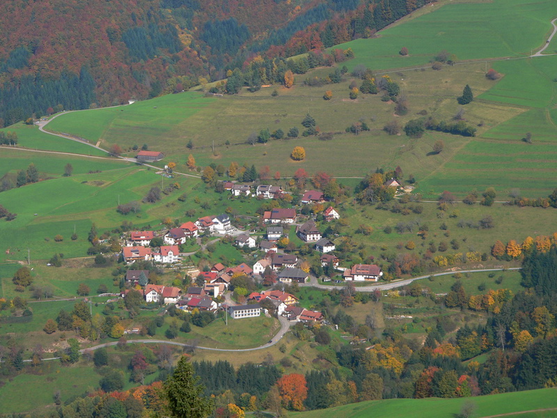 Blick von der Hohen Möhr