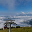 Blick von der Hohen Salve auf den Wilden Kaiser