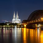 Blick von der Hohenzollernbrücke