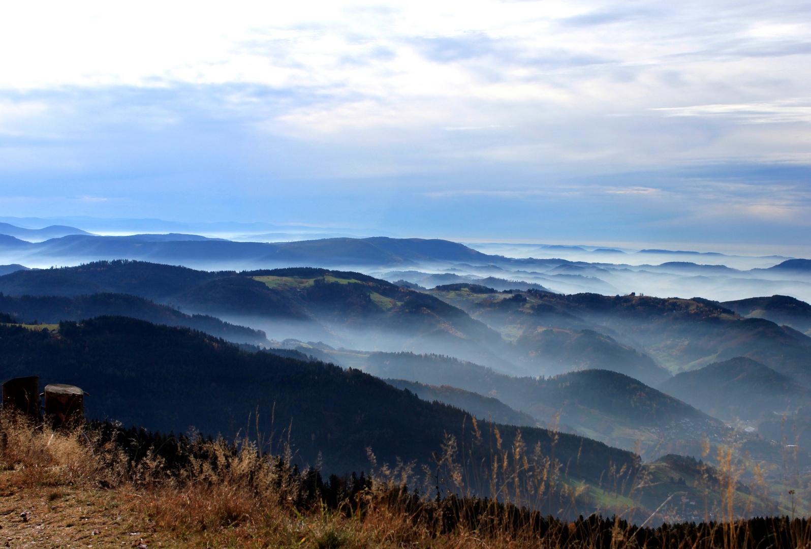 Blick von der Hornisgrinde