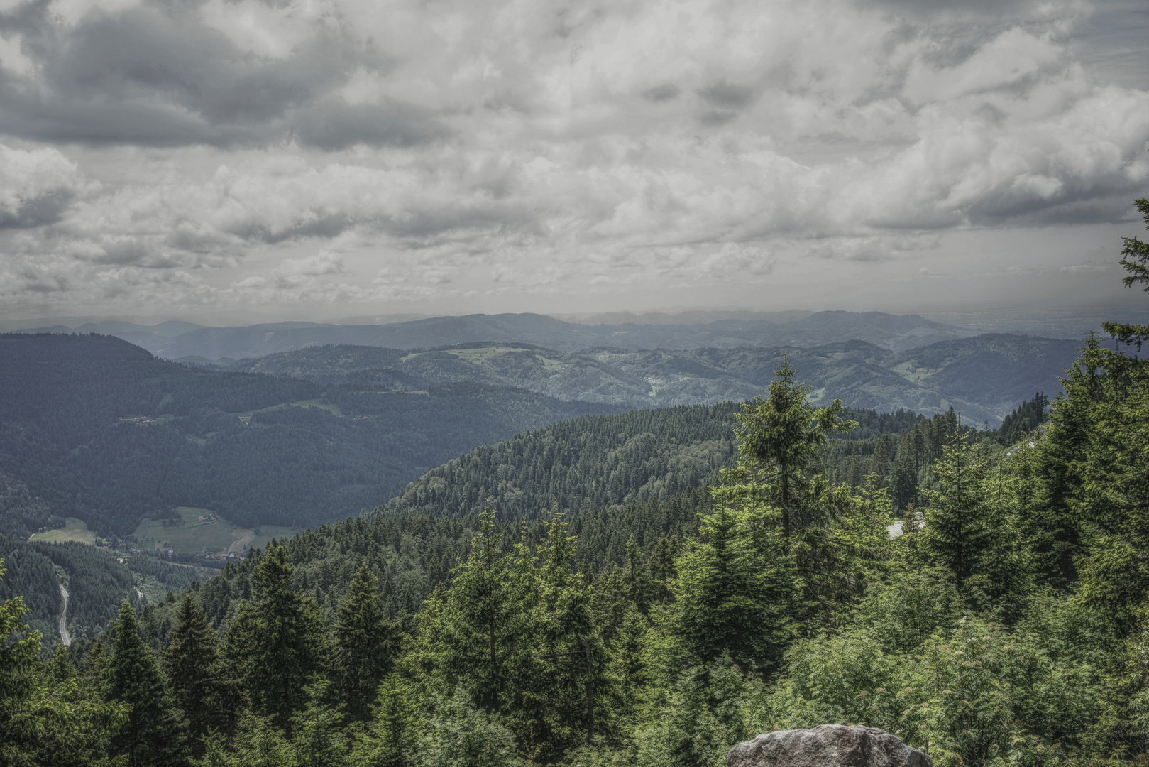 Blick von der Hornisgrinde (Nordschwarzwald)