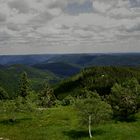 Blick von der Hornisgrinde (Nordschwarzwald) nach Osten.