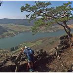 Blick von der Houbirg zum Happurgstausee