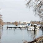 Blick von der Insel Eiswerder nach Spandau